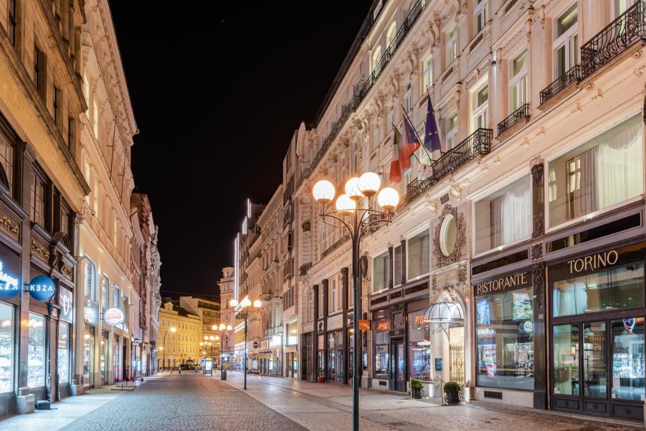 Hotel Liberty Prága Kültér fotó